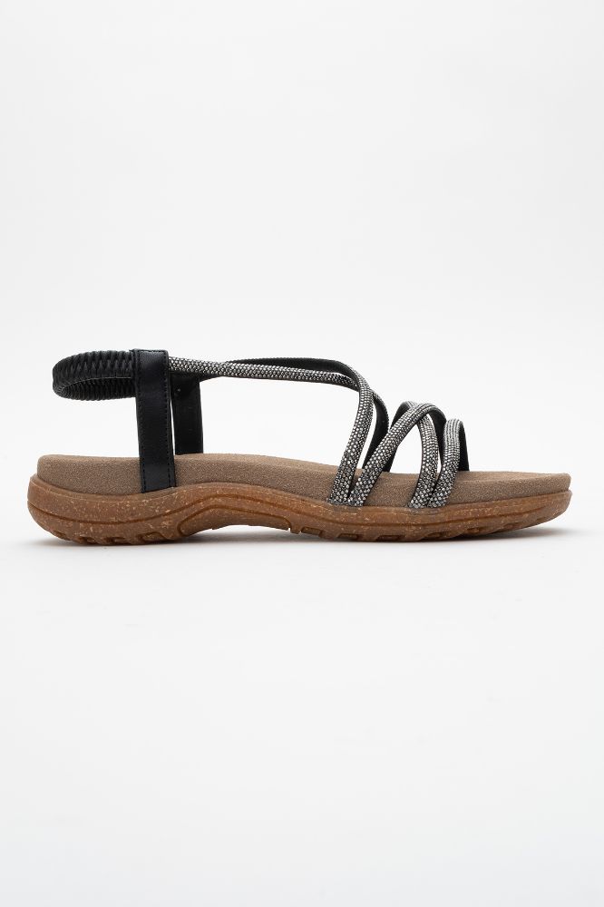 kadin-tasli-sandalet-SIYAH TASLI-HSN2522546-0091548_0